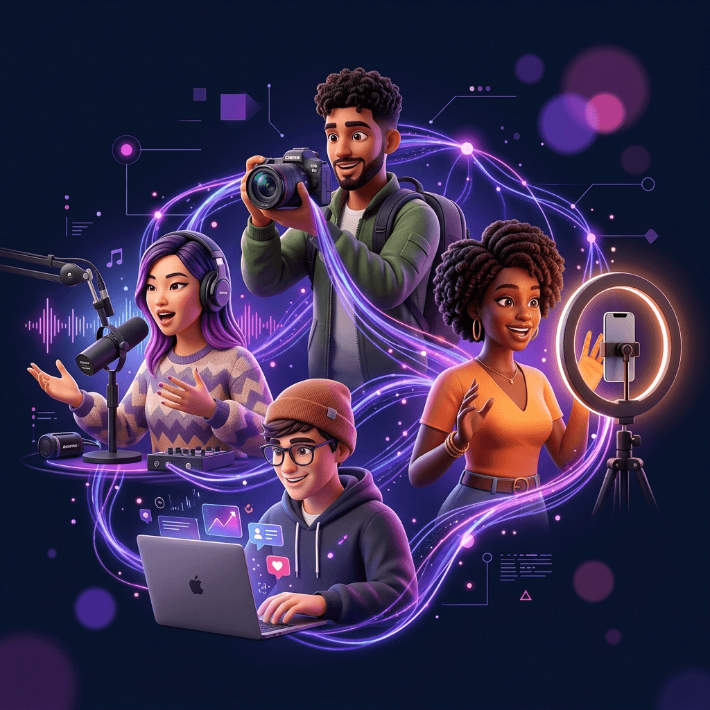 Influencer ve İçerik Üretici Ağı